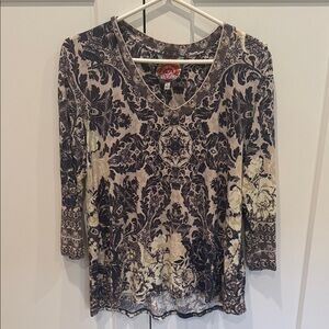 Johnny Was The Janie Favorite 3/4 shirt